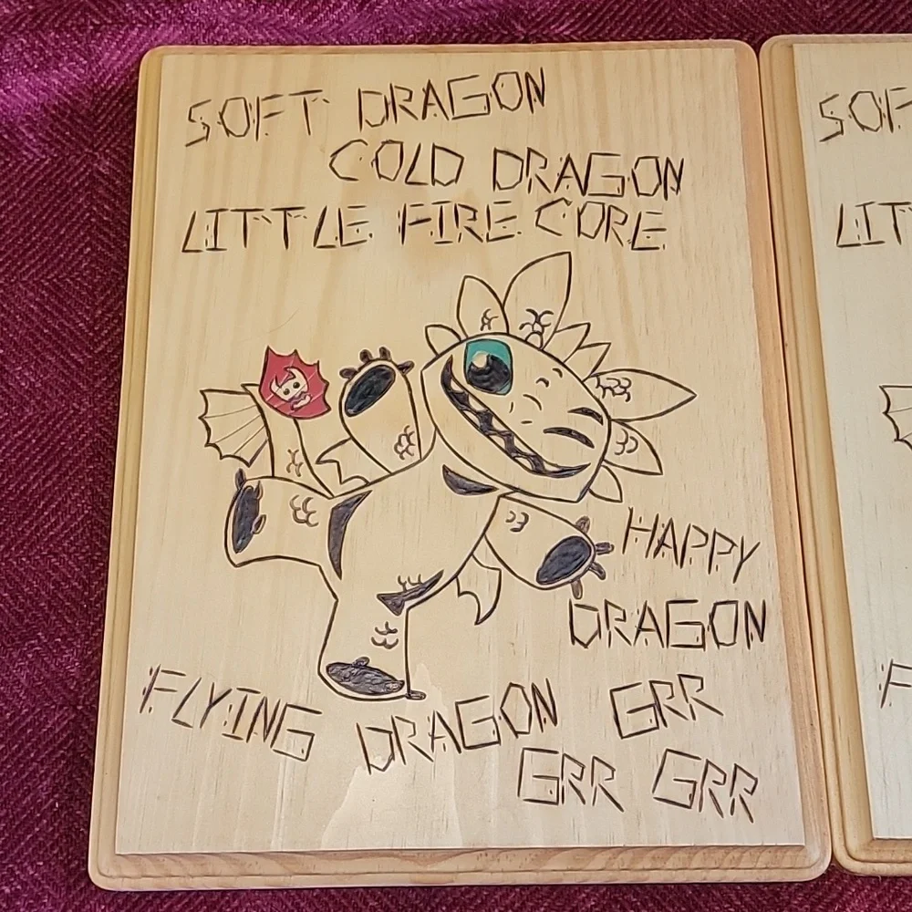Toothless pyrography - Picture 2 of 7